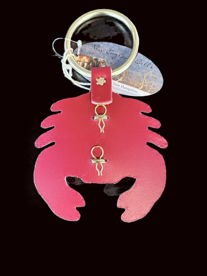 Sleigh Bell Designer Door Hanger - Red Crab