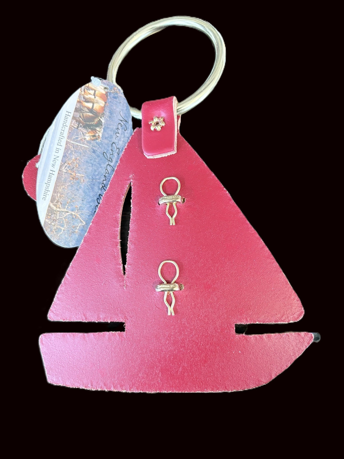 Sleigh Bell Designer Door Hanger - Sailboat