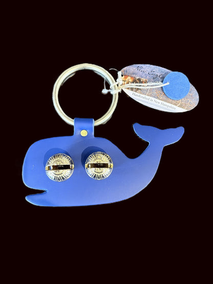 Sleigh Bell Designer Door Hanger - Whale