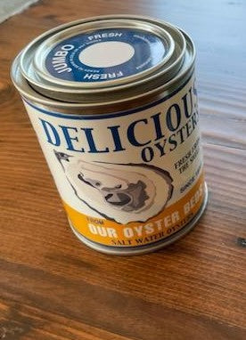 Vintage Delicious Oysters Candle