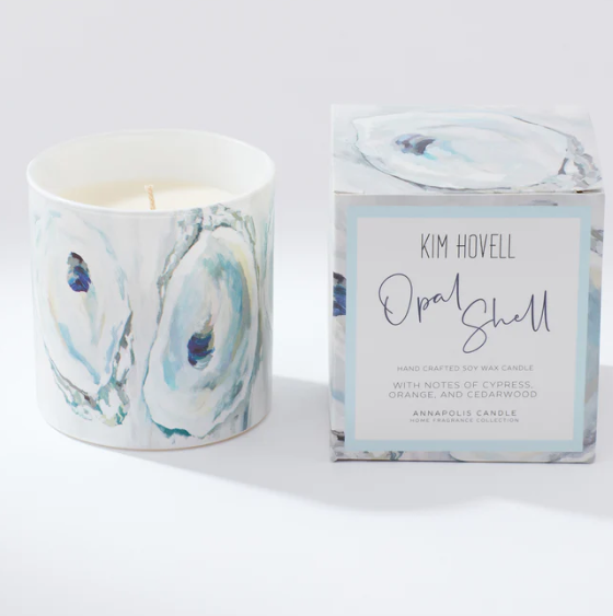 Opal Shell Boxed Candle - Kim Hovell Collection