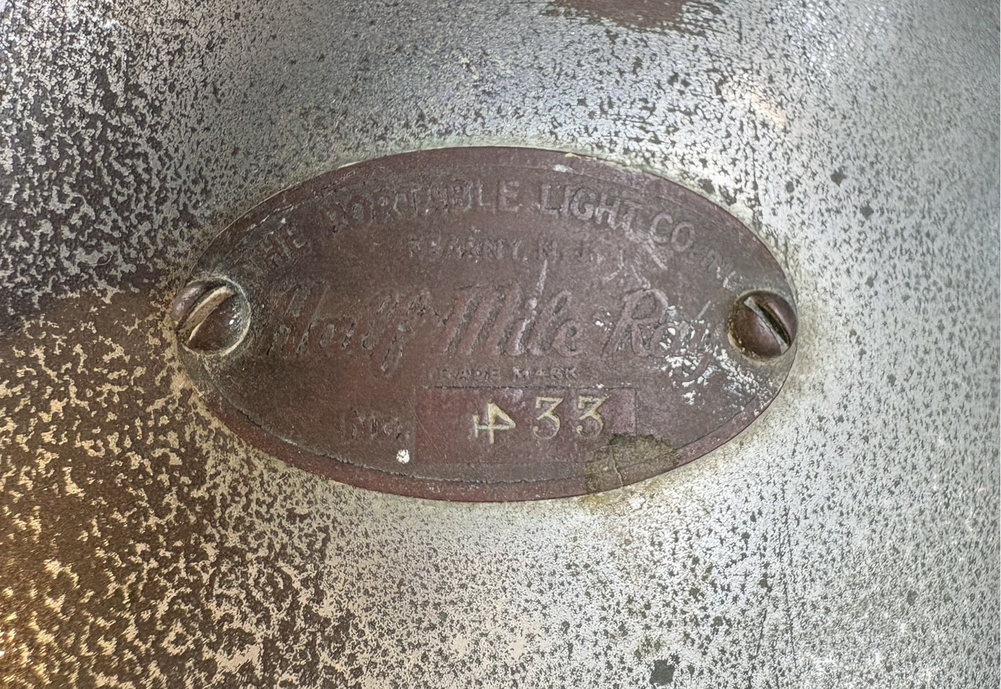 Vintage Half Mile Ray Marine Light, No. 433, Unrestored - Annapolis Maritime Antiques