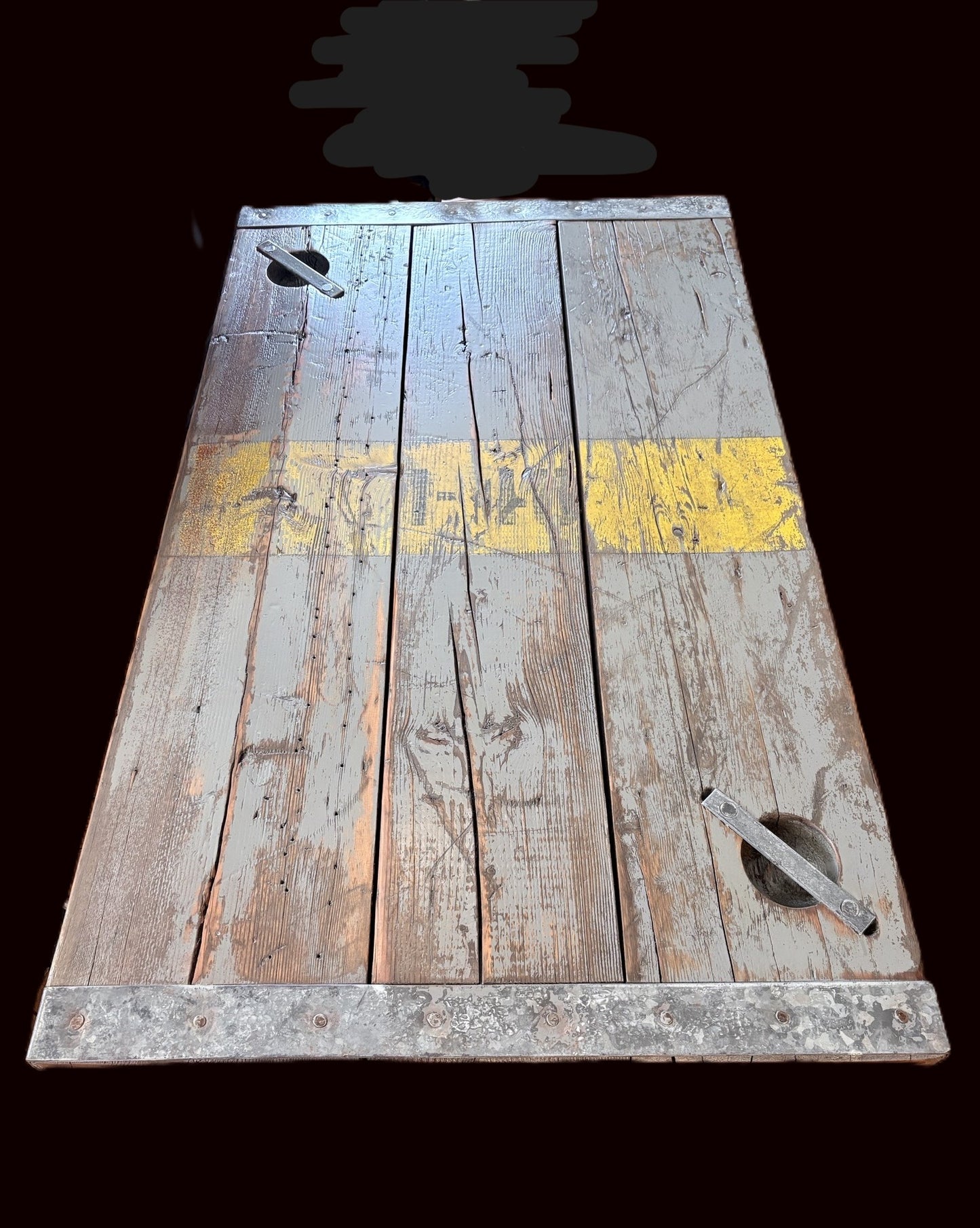WWII Liberty Ship Hatch Cover Coffee Table