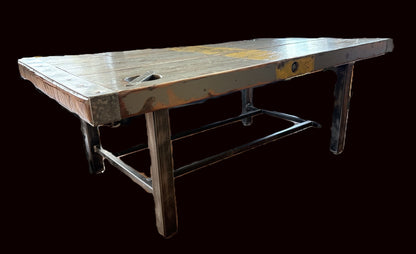 WWII Liberty Ship Hatch Cover Coffee Table
