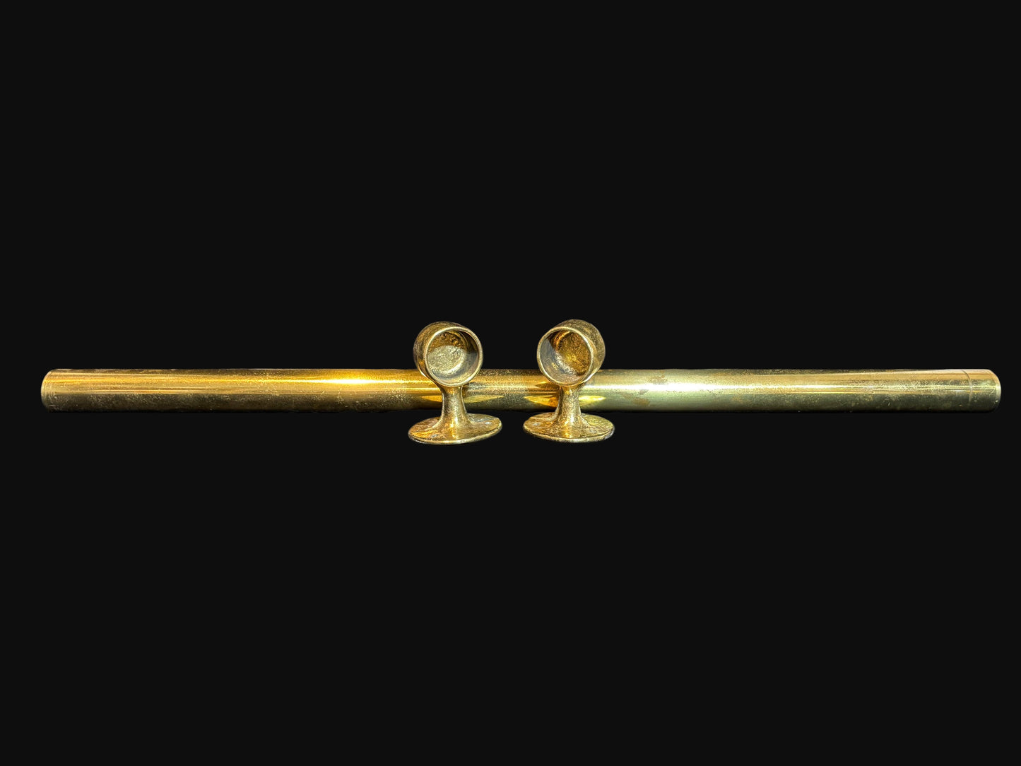 Towel Rack Antique Nautical Brass – Ship’s Bulkhead Mount