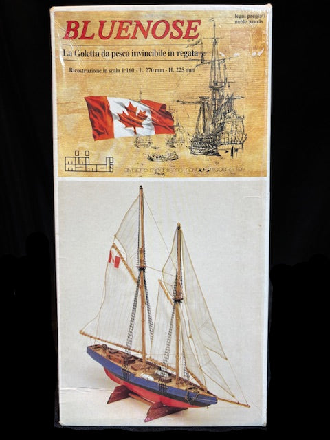 Mamoli Bluenose Wooden Ship Model Kit 1:160 – MM11 – Made in Italy