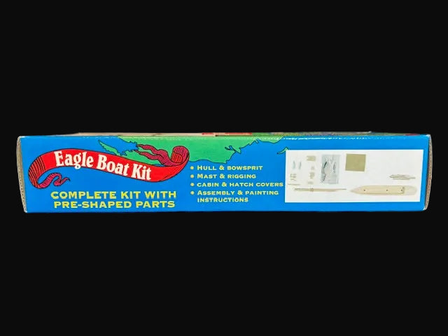U.S. Coast Guard Eagle Wooden Boat Kit – Woodkrafter Kits Basic Boat Kit – Model KBX-00113 - Annapolis Maritime Antiques