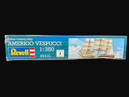 Revell 1:350 Amerigo Vespucci Italian Training Ship Model Kit #05410 – Unbuilt
