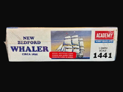 New Bedford Whaler Circa 1835 – 1/200 Scale Plastic Ship Model Kit – Academy #1441 - Annapolis Maritime Antiques