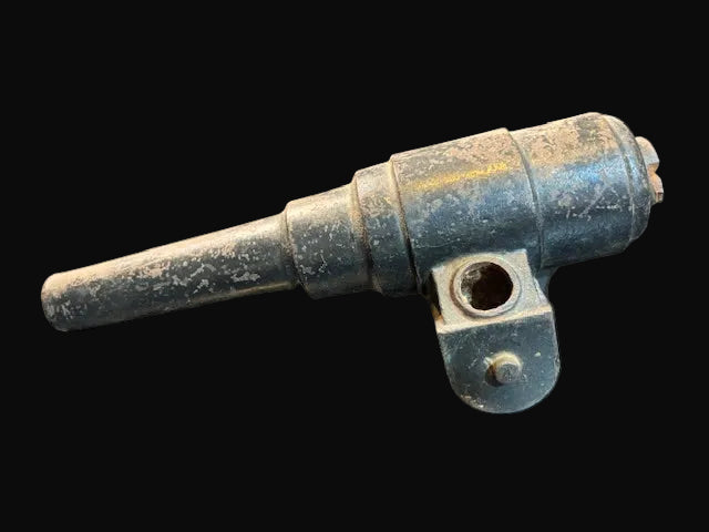 #Cast Iron Toy Cannon Barrel 11″ – Early 1900s – 5–6 lbs – Restoration Piece - Annapolis Maritime Antiques