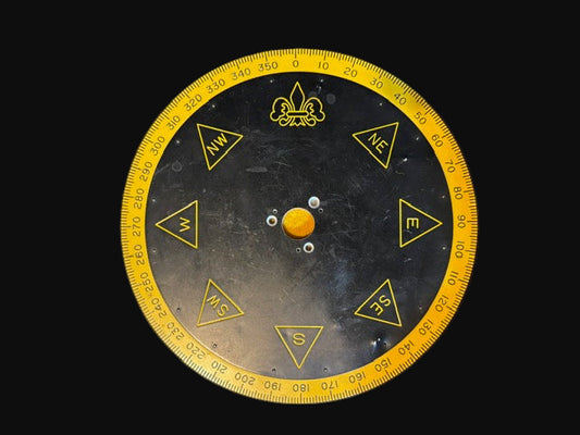 #Boy Scouts of America Compass Rose Dial Plate