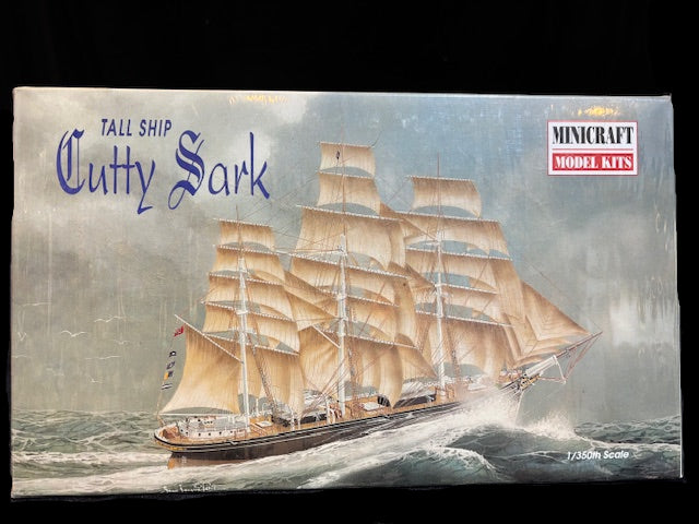 Minicraft 1:350 Tall Ship Cutty Sark Model Kit #11302 – Unbuilt Plastic Ship