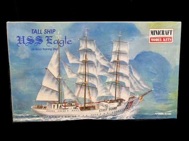Minicraft 1/350 USS Eagle Tall Ship Model Kit – US Coast Guard Training Ship – #11303