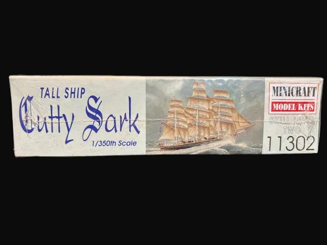 Minicraft 1:350 Tall Ship Cutty Sark Model Kit #11302 – Unbuilt Plastic Ship