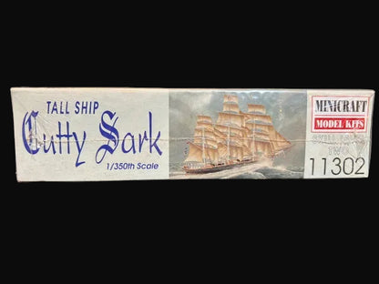 Minicraft 1:350 Tall Ship Cutty Sark Model Kit #11302 – Unbuilt Plastic Ship