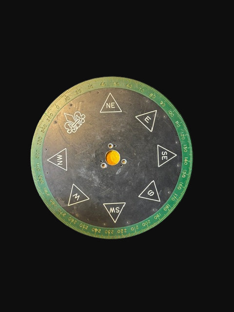 #Sperry Gyroscope Company Compass Repeater Dial – Nautical Ship Navigation