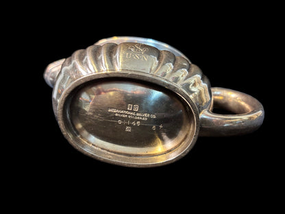 U.S. Navy Silver Soldered Creamer – International Silver Co. Military Wardroom Service