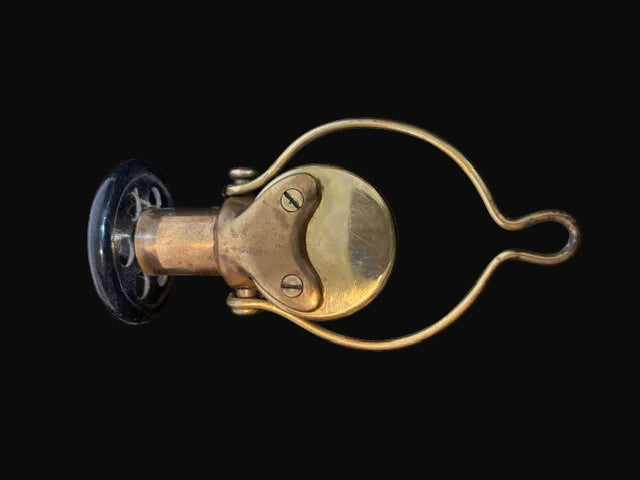 Negus Patent Log Brass Maritime Navigation Instrument 6.5" Nautical Collectible - Annapolis Maritime Antiques