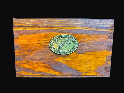 “A Whale of a Tooth” Scrimshaw Engraving Kit – Authentic Models (wooden box)