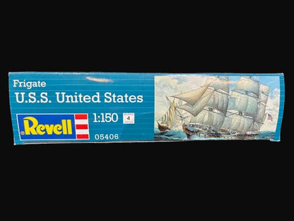 Revell 1:150 U.S.S. United States Frigate Model Kit – Historic Sailing Ship – #05406 - Annapolis Maritime Antiques