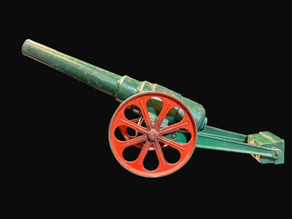 #Large 23″ Antique Cast Iron Toy Cannon 16FA – Original Paint - Annapolis Maritime Antiques