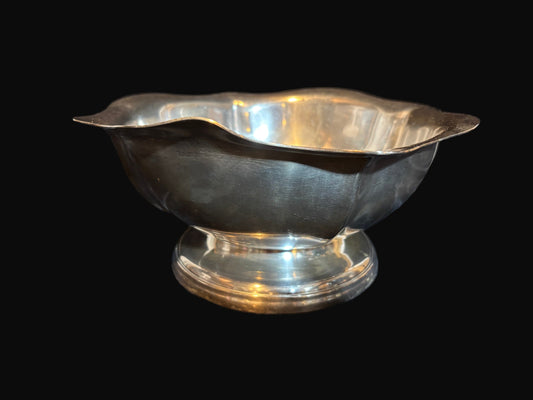 #U.S. Navy Silver-Plated Serving Bowl / Ashtray – Middletown Plate Co. #3610