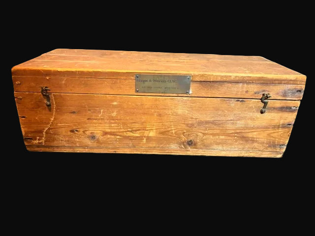 #ADD VENDOR Walker's Excelsior Yacht Log Mark III Complete Taffrail Log in Original Case Thomas Walker & Son - Annapolis Maritime Antiques