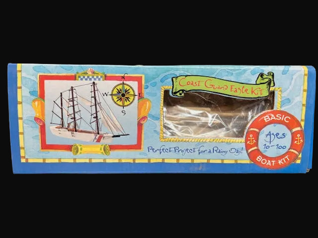 Coast Guard Eagle Basic Wooden Boat Kit – Ages 10-100 – Maritime Craft Project