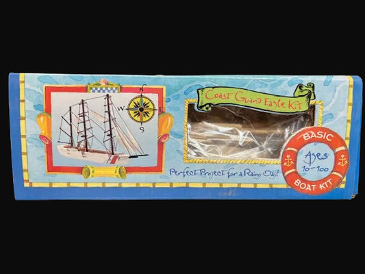 Coast Guard Eagle Basic Wooden Boat Kit – Ages 10-100 – Maritime Craft Project