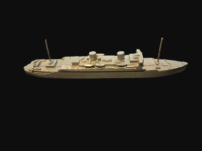 Cast Metal Ocean Liner Miniature Ship Maritime Model