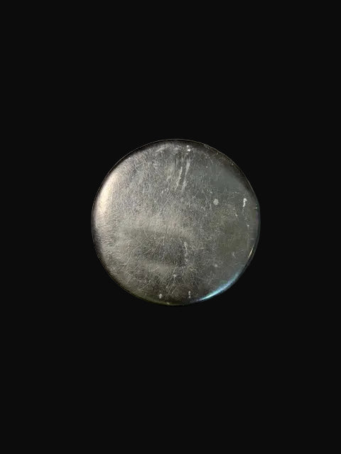 #Black Lacquer Trinket Box with Gold Sailing Ship Scene - Annapolis Maritime Antiques