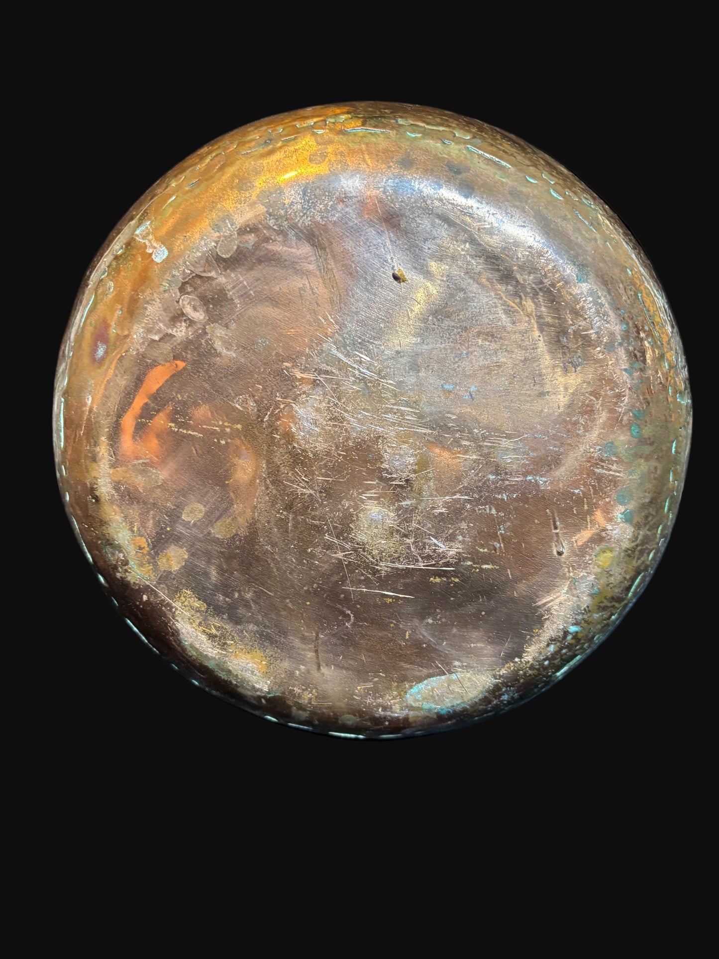 #Brass Ship’s Galley Pot with Swing Handles