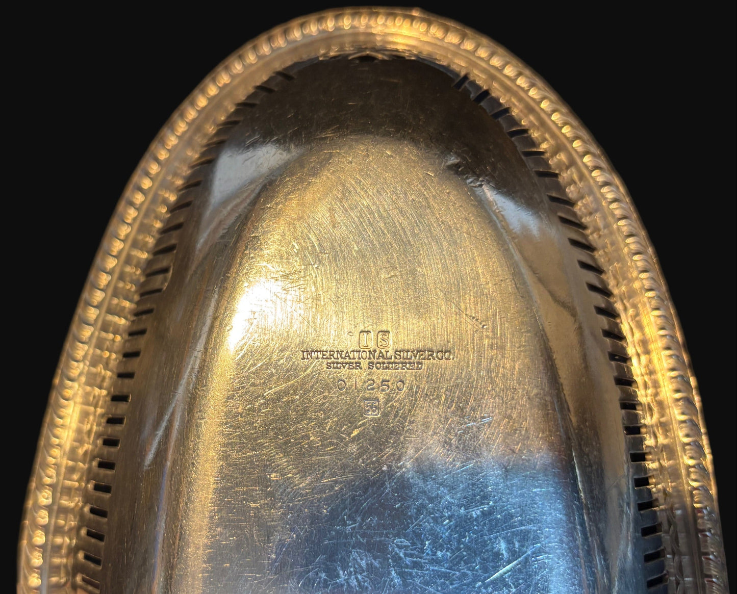 #U.S. Navy Silver-Plated Serving Dish – International Silver Co.