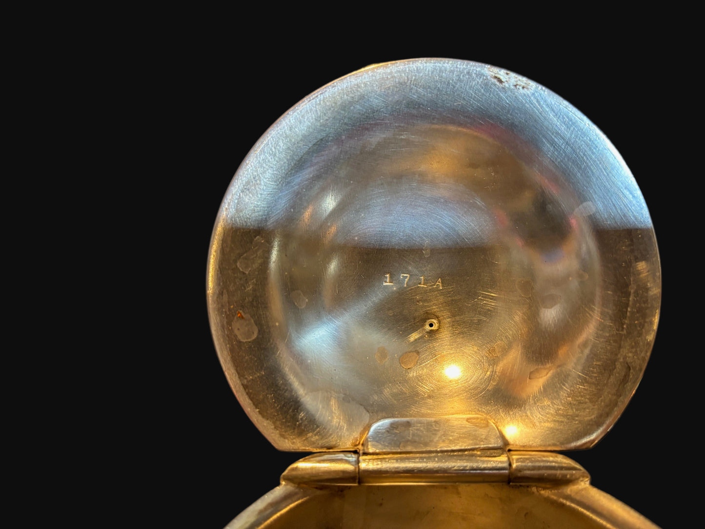 #U.S. Navy Silver-Plated Coffee Pot– Officers’ Mess – Marked #1714