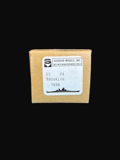 Superior Models USS Brooklyn (1898) Miniature Ship Model Kit – Spanish-American War
