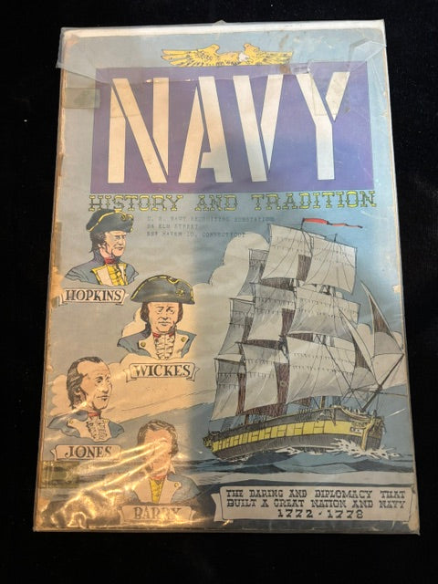 U.S. Navy History and Tradition Comic Book Military Educational Booklet 1772–1828
