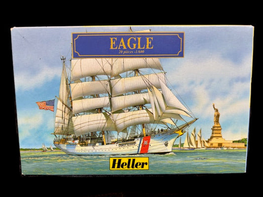 Heller 1:600 “Eagle” USCG Tall Ship Model Kit #79859 –  Plastic – Complete Box
