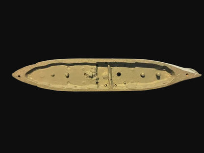 Cast Metal Naval Battleship Miniature WWII Warship Model
