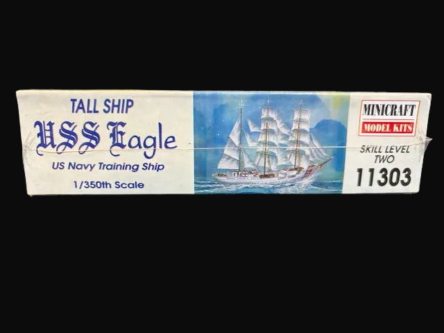 Minicraft 1/350 USS Eagle Tall Ship Model Kit – US Coast Guard Training Ship – #11303