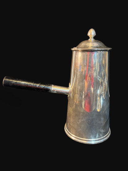 #U.S. Navy Silver-Plated Coffee Pot– Officers’ Mess – Marked #1714