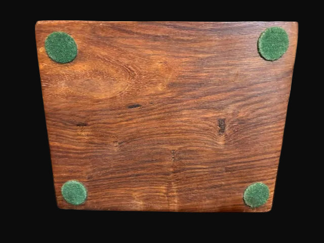 Nautical Sextant in Hardwood Presentation Box with Anchor Inlay