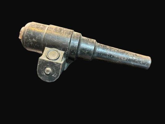 #Cast Iron Toy Cannon Barrel 11″ – Early 1900s – 5–6 lbs – Restoration Piece - Annapolis Maritime Antiques