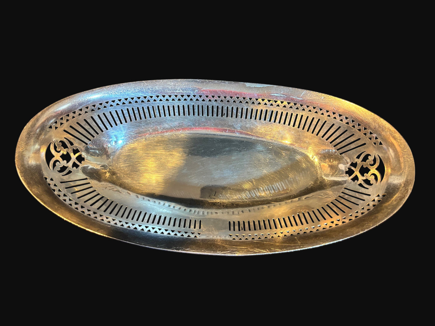 #U.S. Navy Silver-Plated Serving Dish – International Silver Co.