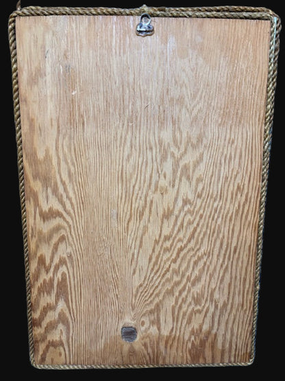 #U.S. Navy Recruitment Poster Plaque – "Always Alert" – Mounted Wall Art