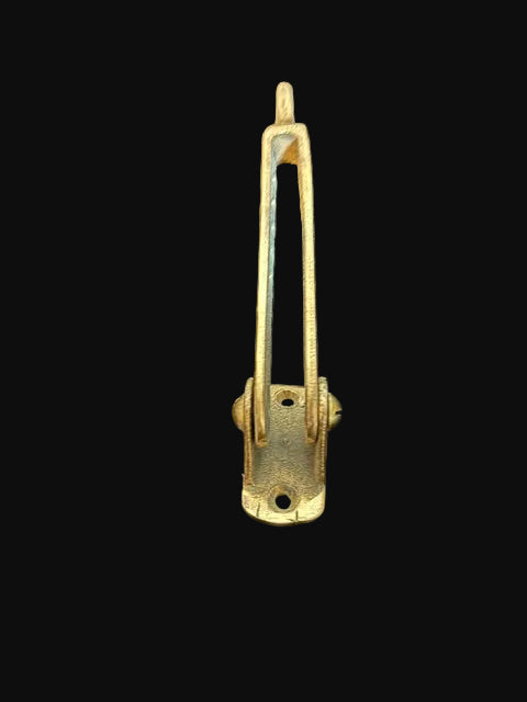 #Adjustable Marine Hatch Stay Window Holder - Solid Brass - Annapolis Maritime Antiques