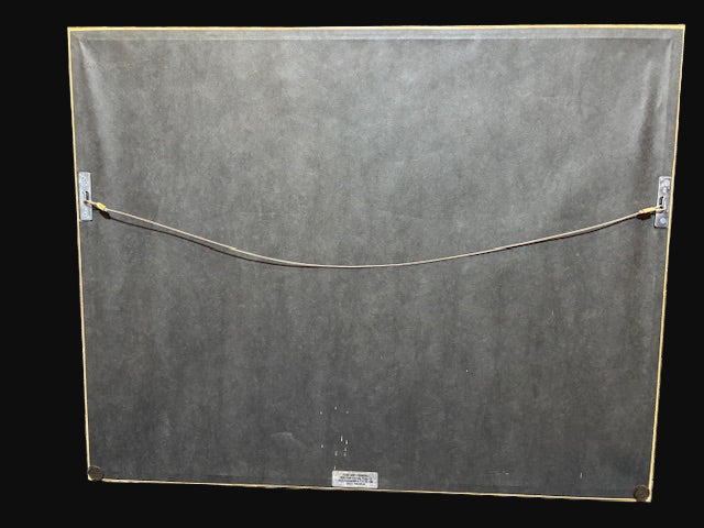 #Framed Vintage Reproduction Map of Bermuda – After Johannes Blaeu, 17th Century Style