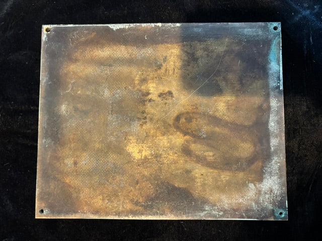 #1947 U.S.A.T. General R. E. Callan Bronze Presentation Plaque – New York Port of Embarkation - Annapolis Maritime Antiques