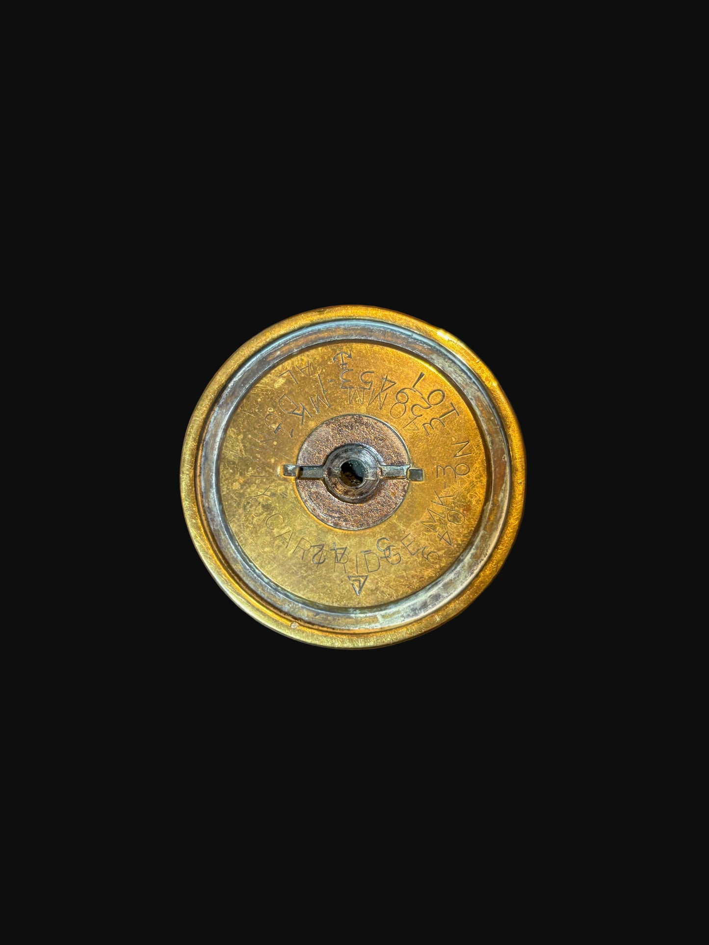 WWII 37 mm M16A2 Shell – 1943 Cartridge Case Co. – Inert U.S. Aircraft/Navy Round