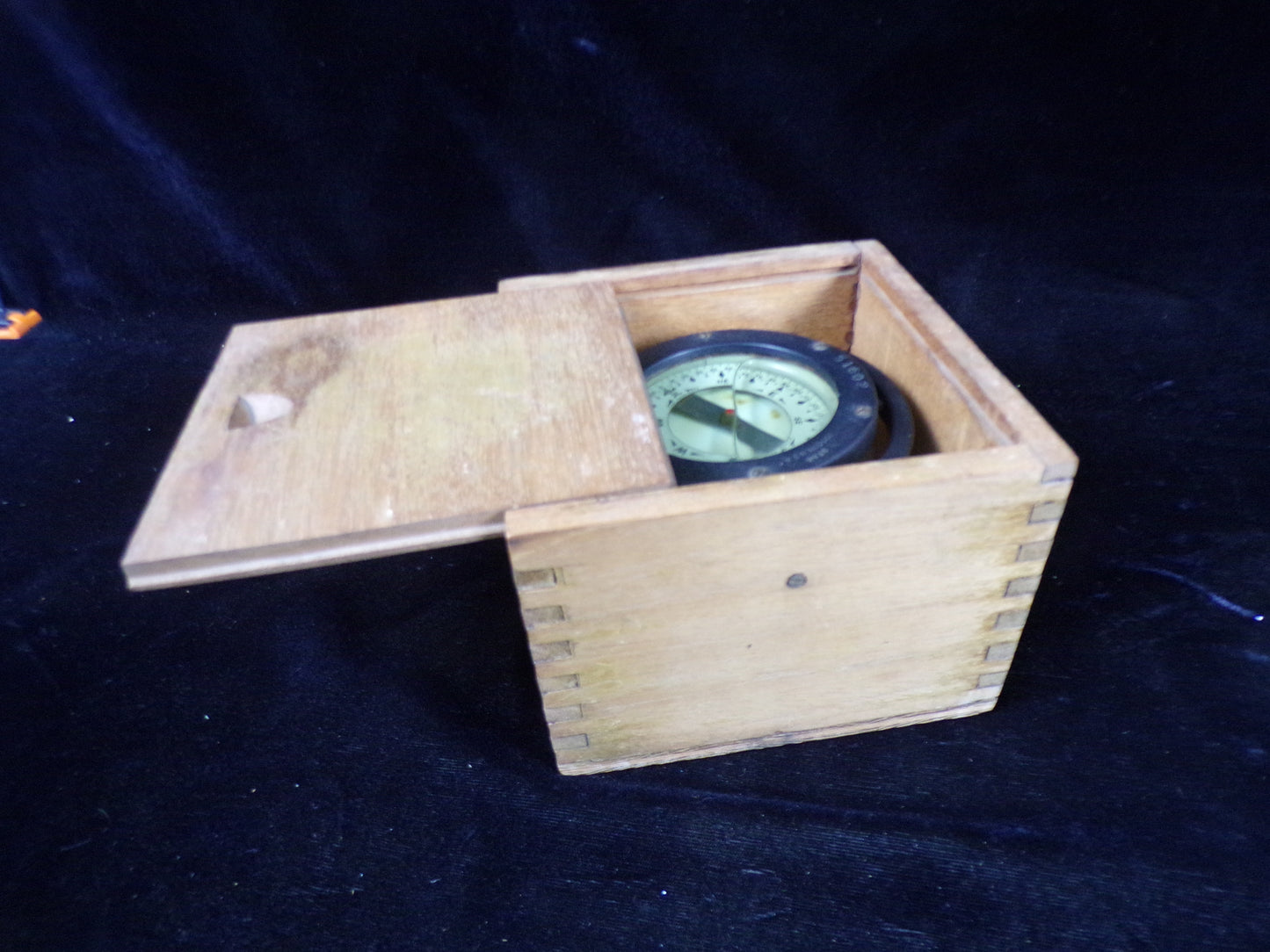Compass - in Wooden Case
