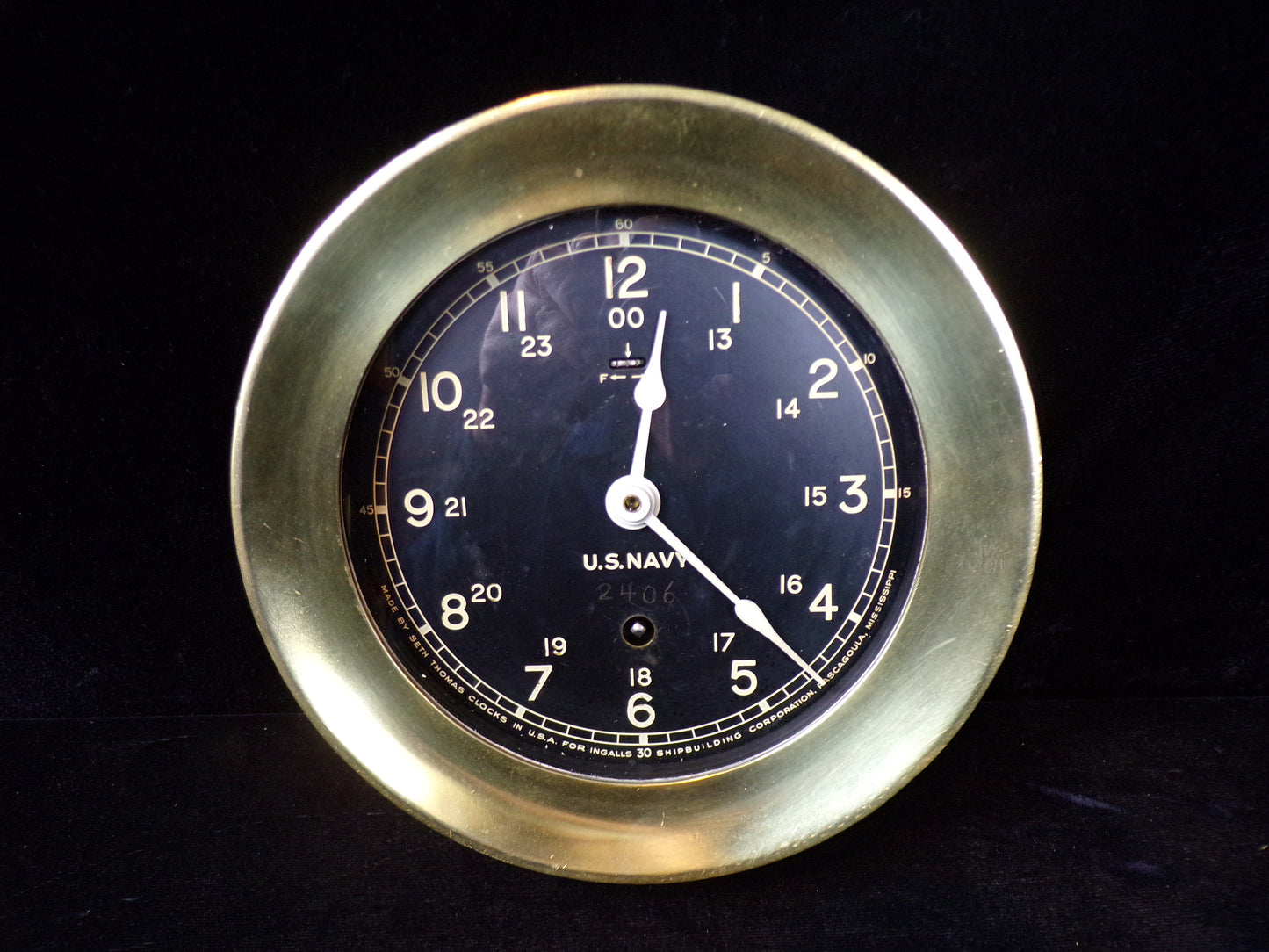 Clock - U.S. Navy - Seth Thomas